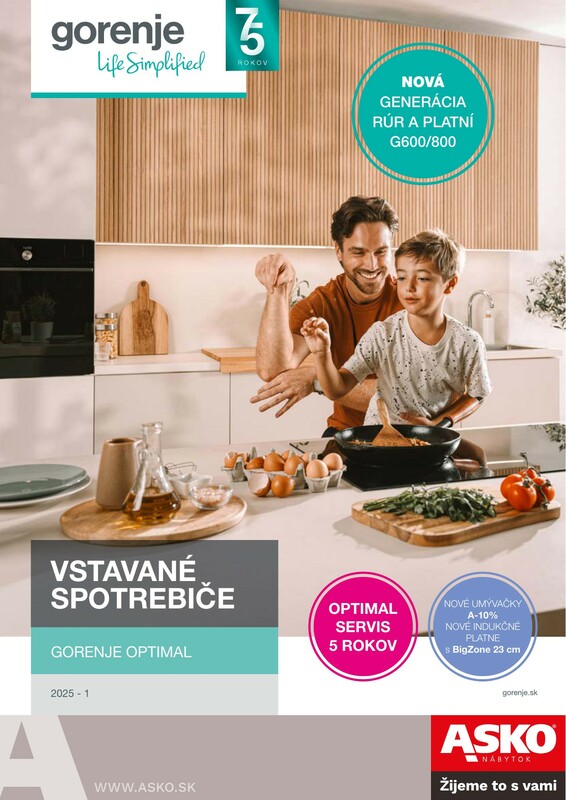 ASKO - NÁBYTOK GORENJE 2025