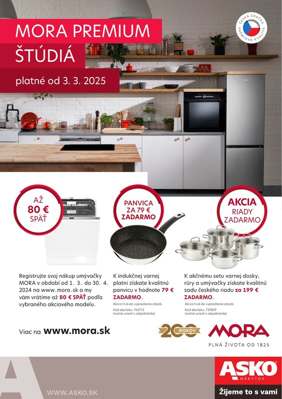 ASKO - NÁBYTOK MORA PREMIUM 2025