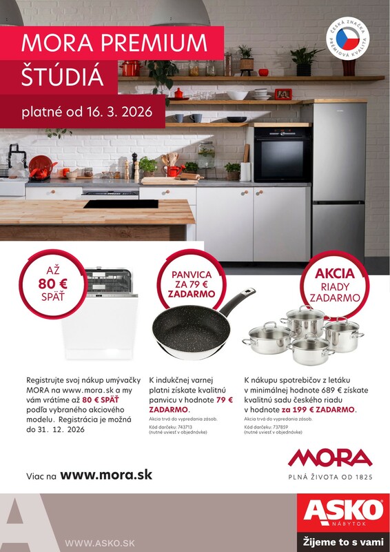 ASKO - NÁBYTOK MORA PREMIUM 2026