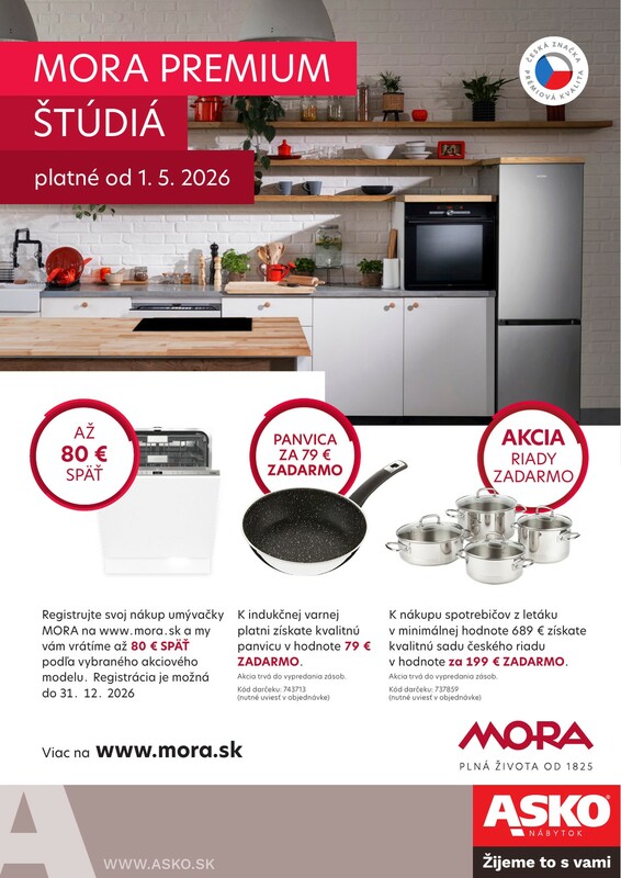 ASKO - NÁBYTOK MORA PREMIUM 2026