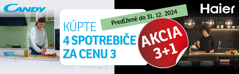 KÚPTE 4 SPOTREBIČE ZA CENU 3