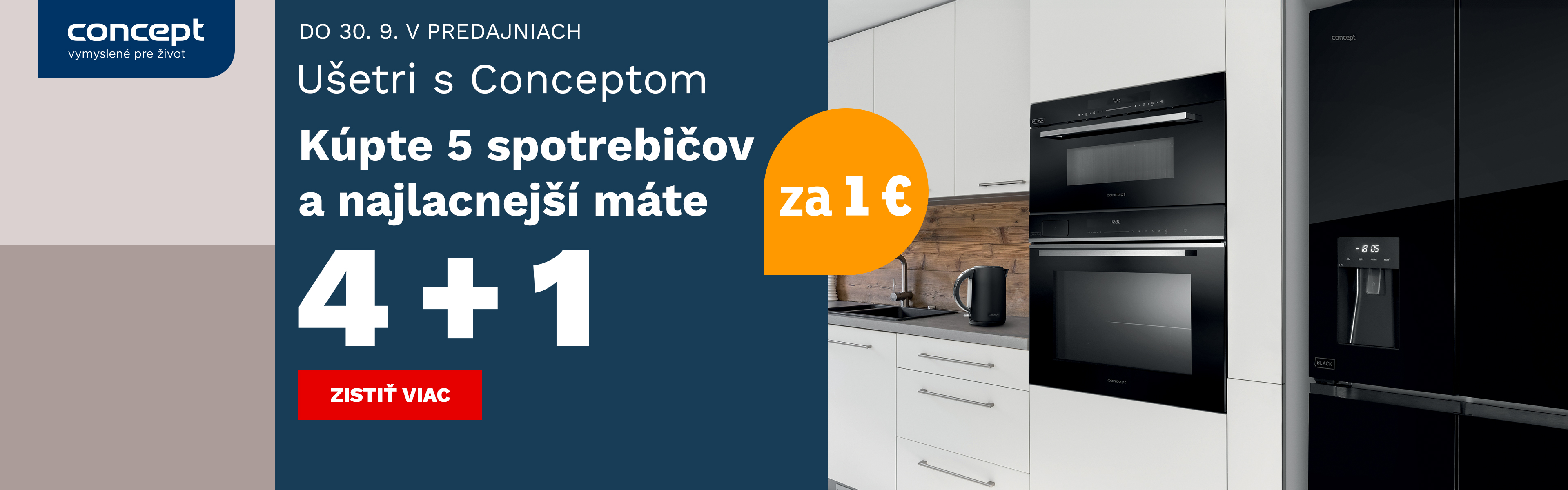 CONCEPT speciální nabídka v prodejnách 5-2025