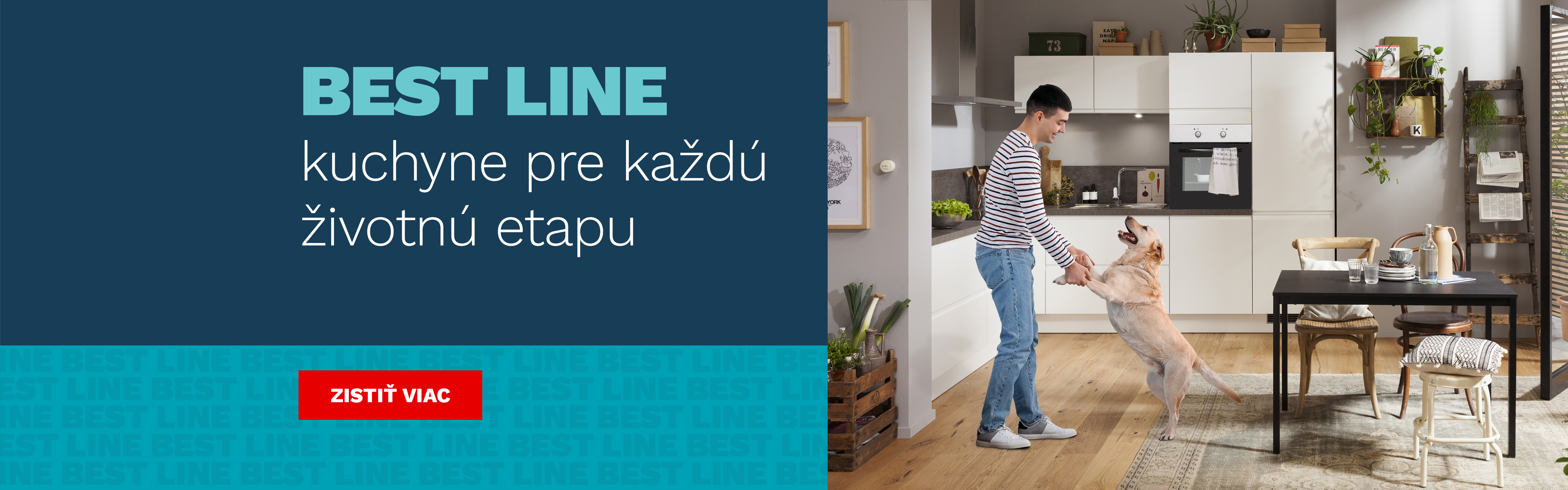 Kuchyně řada B-line 2025 rebrand